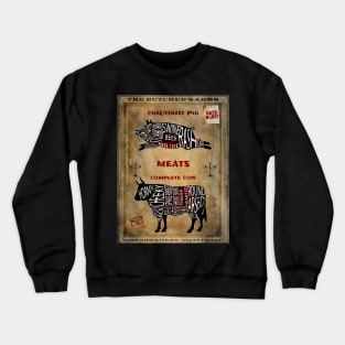 Date Night At The Butchers Arms Crewneck Sweatshirt